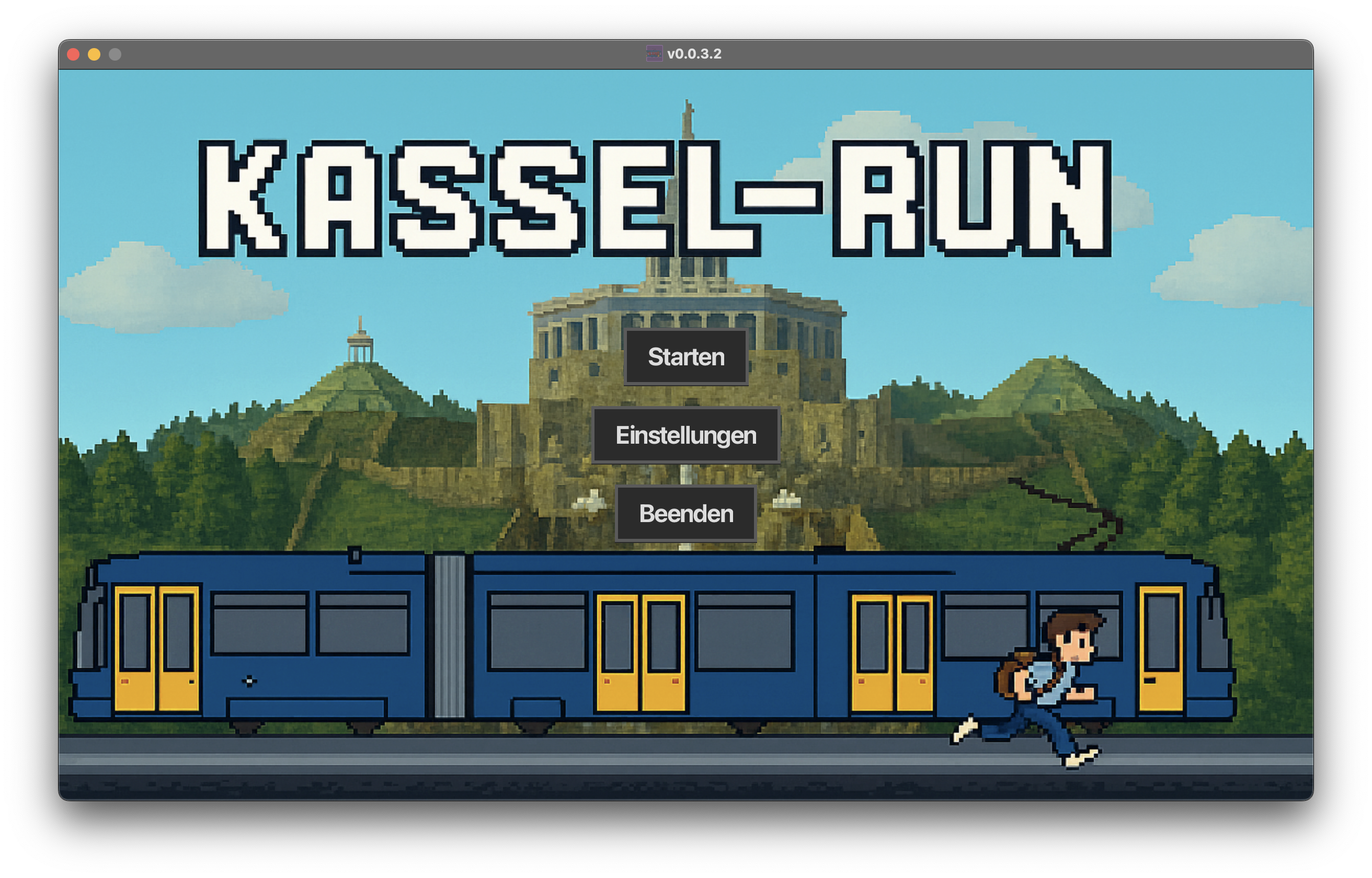 Kassel Run Startbildschirm